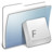 Graphite Smooth Folder Fonts Icon